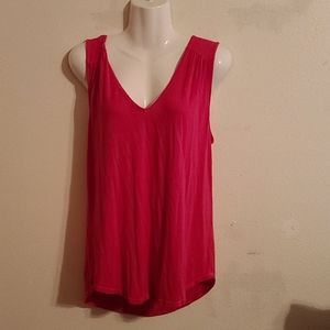 Ladies Pink Tank Top
